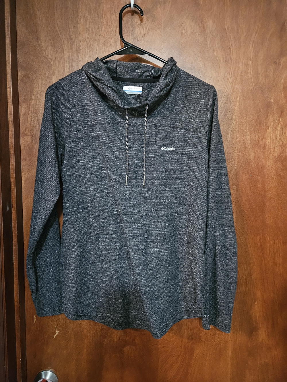 Columbia Women's Dark Charcoal Heather Pullover Hoodie